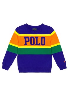Ralph Lauren Polo Polo Ralph Lauren Kids Cable-knit cotton sweater