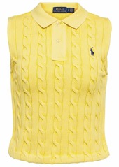 Ralph Lauren: Polo Cable-knit cotton sweater vest