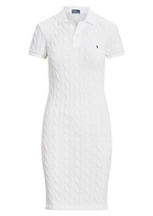 Ralph Lauren: Polo Cable-Knit Polo Dress