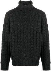 Ralph Lauren Polo cable-knit roll-neck jumper