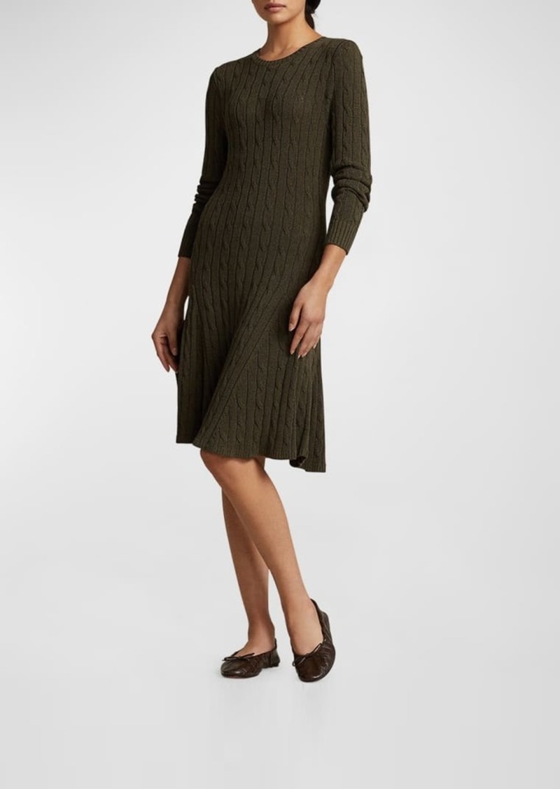 Ralph Lauren: Polo Cable-Knit Sweater Dress
