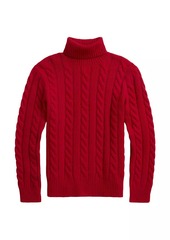 Ralph Lauren Polo Cable Knit Turtleneck Sweater