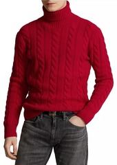 Ralph Lauren Polo Cable Knit Turtleneck Sweater