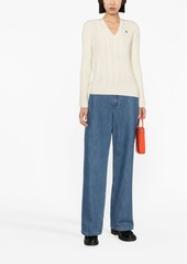 Ralph Lauren: Polo cable-knit V-neck jumper