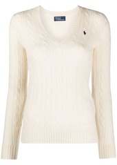 Ralph Lauren: Polo cable-knit V-neck jumper