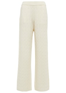 Ralph Lauren: Polo Polo Ralph Lauren Cable-knit wool and cashmere pants