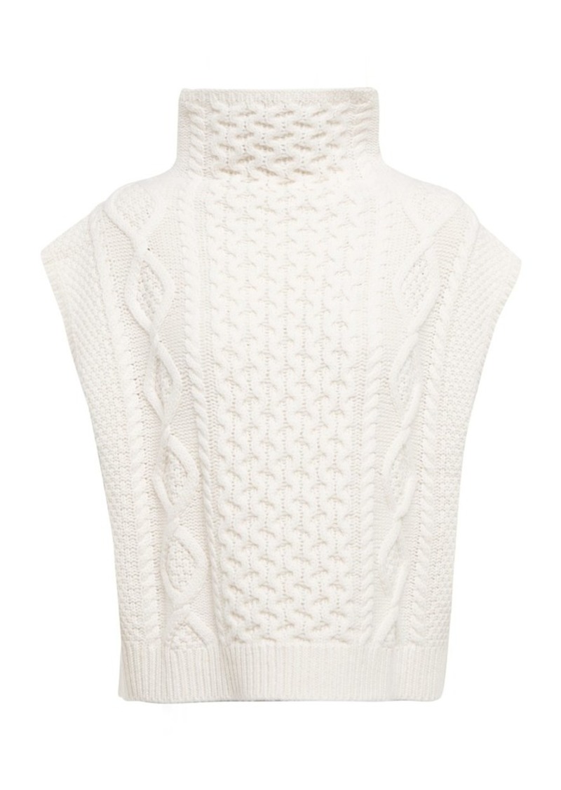 Ralph Lauren: Polo Polo Ralph Lauren Cable-knit wool and cashmere sweater vest