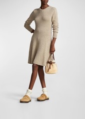 Ralph Lauren: Polo Cashmere Fit-And-Flare Sweater Dress
