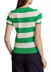 Ralph Lauren: Polo Cashmere Rugby Stirpe T-Shirt