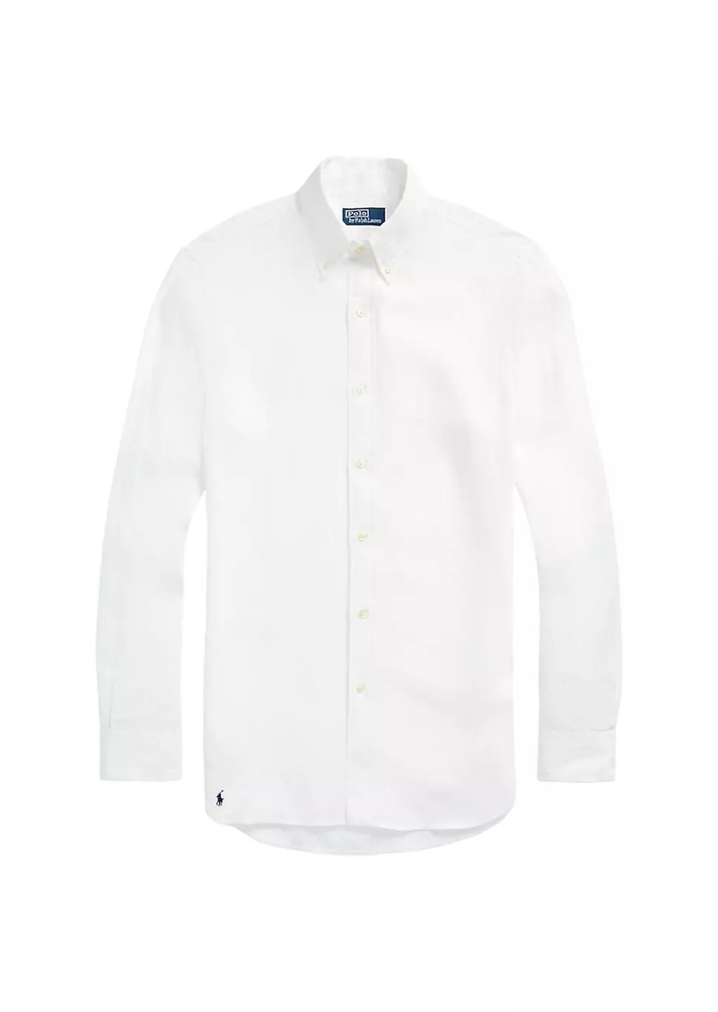 Ralph Lauren Polo Chambray Linen Button-Down Shirt