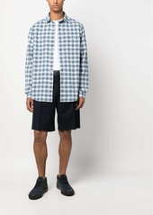 Ralph Lauren Polo check-pattern linen-blend shirt