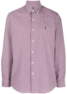 Ralph Lauren Polo check-print cotton shirt