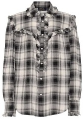 Ralph Lauren: Polo Checked cotton-blend shirt