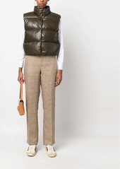 Ralph Lauren: Polo checked tailored linen trousers