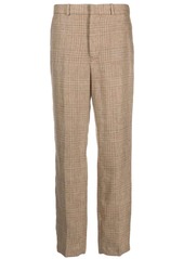 Ralph Lauren: Polo checked tailored linen trousers