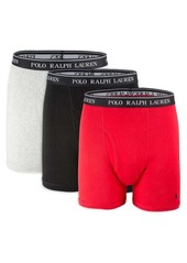 Ralph Lauren Polo Classic Fit 3-Pack Logo Boxer Briefs