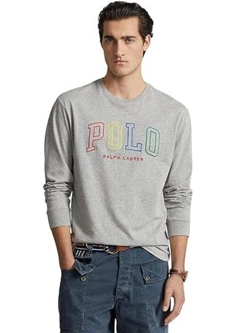 Ralph Lauren Polo Classic Fit Logo Jersey Long Sleeve T-Shirt