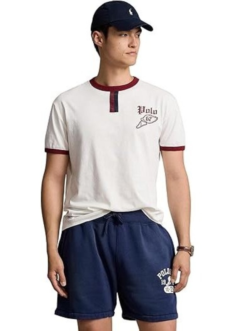 Ralph Lauren Polo Classic Fit Logo Slub Jersey T-Shirt