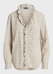 Ralph Lauren: Polo Classic-Fit Plaid Cotton Shirt