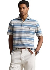 Ralph Lauren Polo Classic Fit Striped Mesh Polo Shirt
