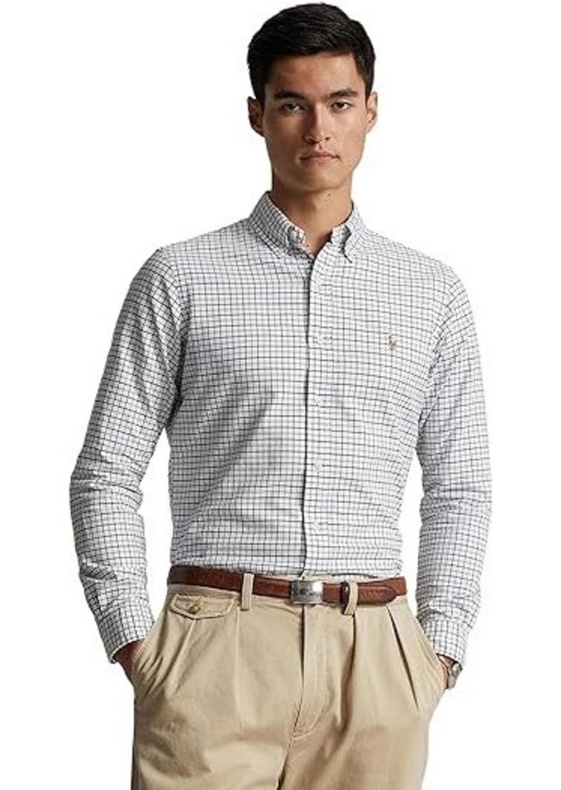 Ralph Lauren Polo Classic Fit Tattersall Oxford Short Sleeve Shirt