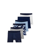 Ralph Lauren Polo Classic Stretch Cotton 5-Pack with Cooling Modal Bonus Boxer Brief