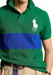 Ralph Lauren Polo Colorblocked Cotton Polo Shirt