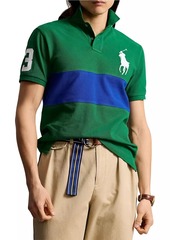 Ralph Lauren Polo Colorblocked Cotton Polo Shirt