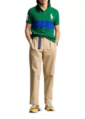 Ralph Lauren Polo Colorblocked Cotton Polo Shirt