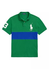 Ralph Lauren Polo Colorblocked Cotton Polo Shirt