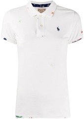 Ralph Lauren: Polo contrast-stitch short sleeved polo shirt