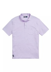 Ralph Lauren Polo Cotton & Linen Oxford Polo Shirt