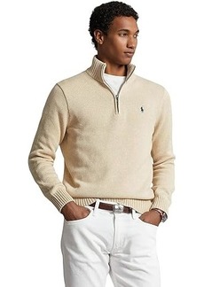 Ralph Lauren Polo Cotton 1/4 Zip Sweater