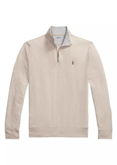 Ralph Lauren Polo Cotton-Blend Half-Zip Pullover