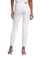 Ralph Lauren: Polo Cotton-Blend Mid-Rise Skinny Jeans