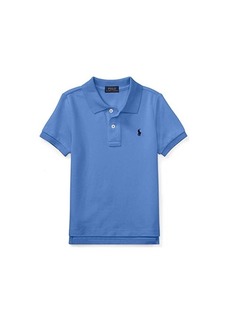 Ralph Lauren: Polo Cotton Mesh Polo Shirt (Little Kids)