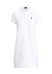 Ralph Lauren: Polo Cotton Mesh Short-Sleeve Polo Dress