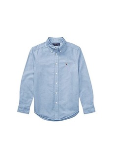 Ralph Lauren: Polo Cotton Oxford Sport Shirt (Big Kids)