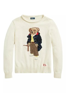 Ralph Lauren: Polo Cotton Polo Bear Sweater