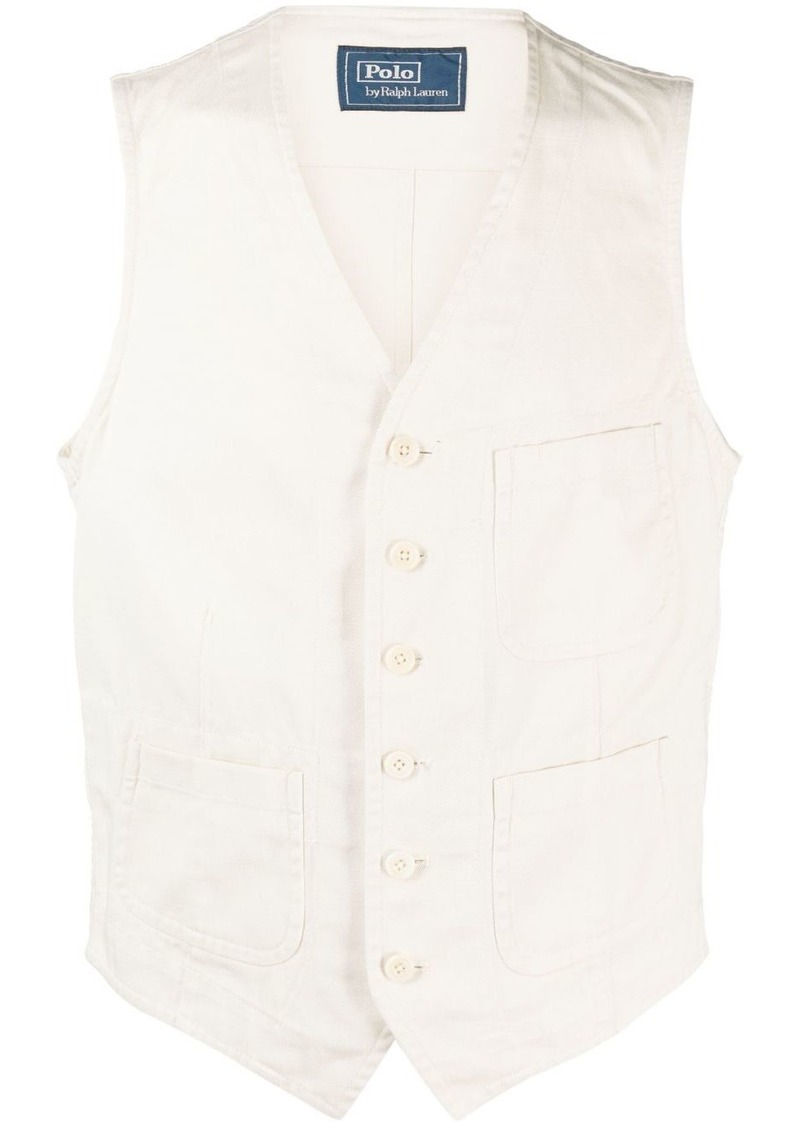 Ralph Lauren Polo cotton twill vest