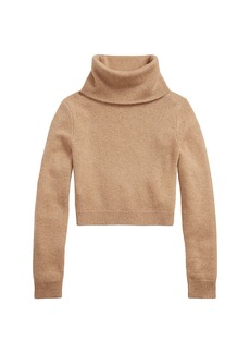 Ralph Lauren: Polo Cropped Cashmere Sweater