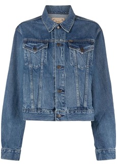 Ralph Lauren: Polo cropped denim jacket