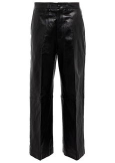 Ralph Lauren: Polo Polo Ralph Lauren Cropped leather pants