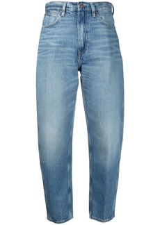 Ralph Lauren: Polo cropped tapered-leg jeans
