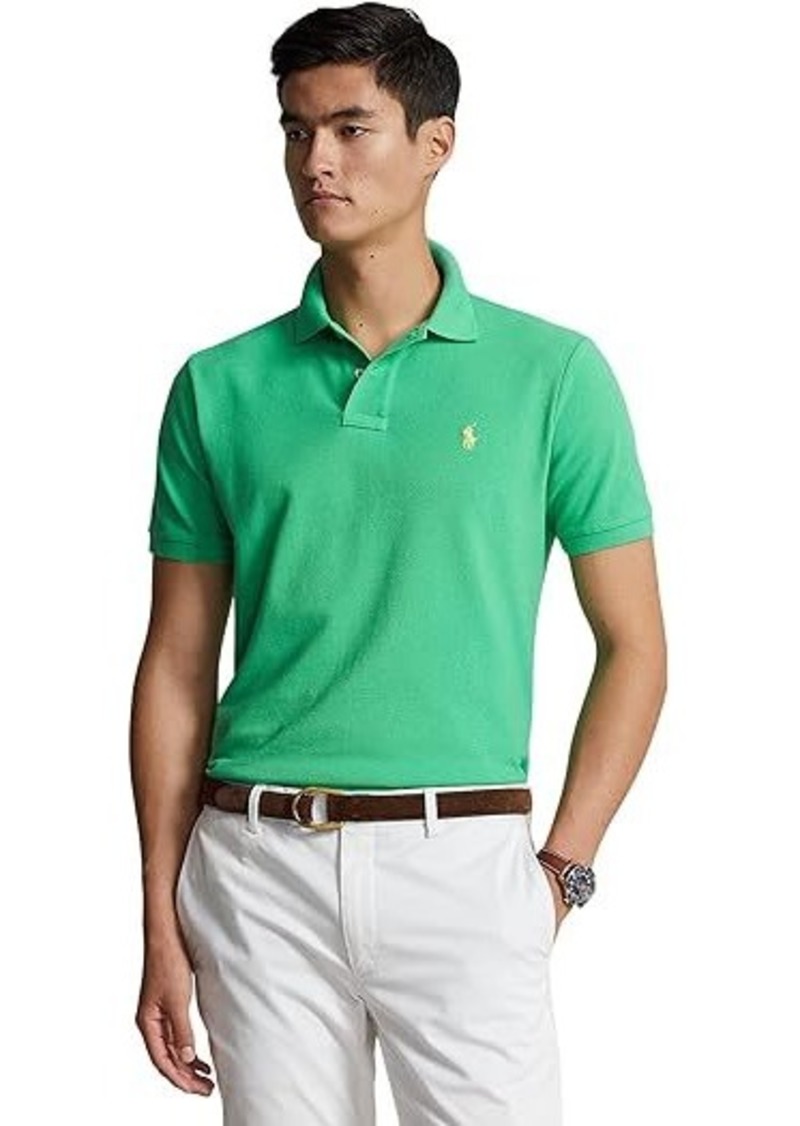 Ralph Lauren Polo Custom Slim Fit Mesh Polo Shirt