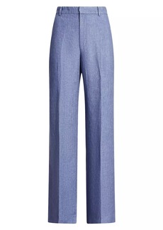 Ralph Lauren: Polo Delave Linen Wide-Leg Pants
