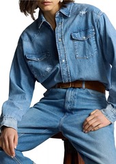 Ralph Lauren: Polo Denim Oversized Western Shirt