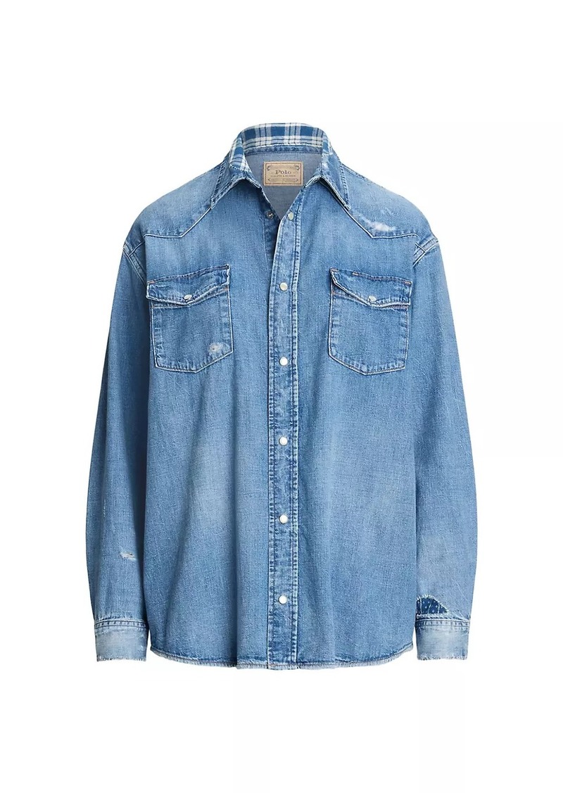 Ralph Lauren: Polo Denim Oversized Western Shirt