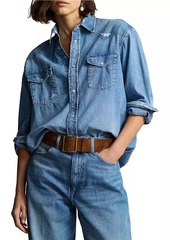 Ralph Lauren: Polo Denim Oversized Western Shirt