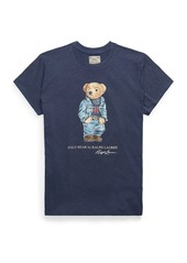 Ralph Lauren: Polo Denim Polo Bear Graphic T-Shirt